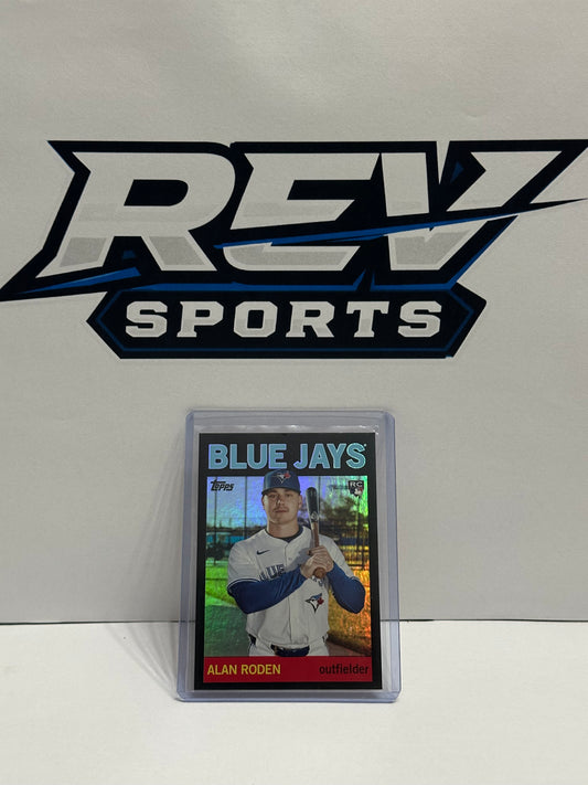 Alan Roden 94 - Black Rookie Card