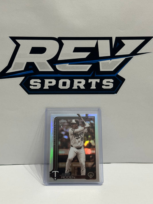 Alan Roden USC41 - Sepia Rookie Card