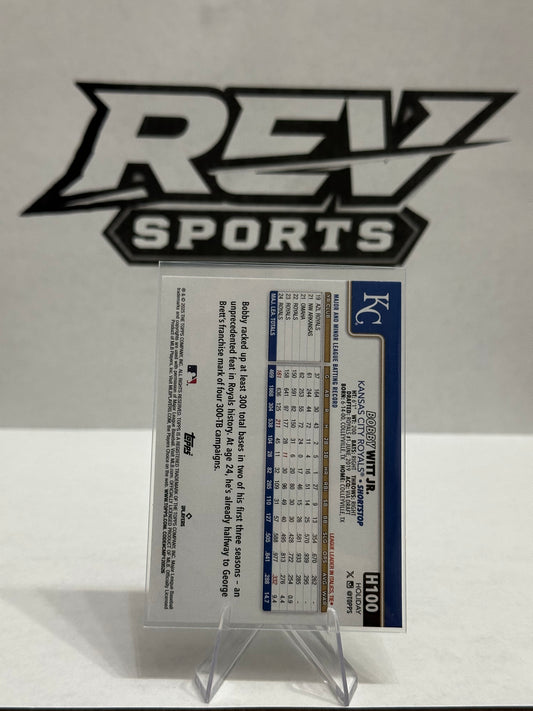 Bobby Witt Jr. H100 - Holiday